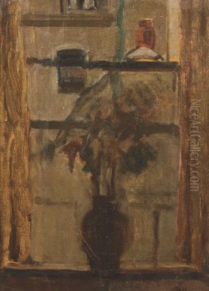 Still Life In A Window Oil Painting by Grace Henry