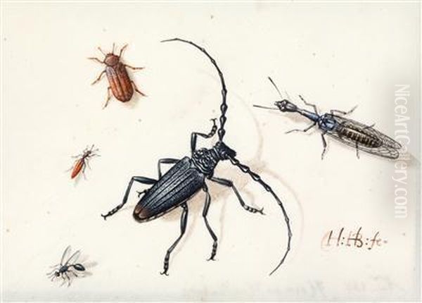 Insekten Oil Painting by Herman Henstenburgh