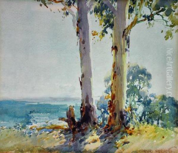 Untitled Oil Painting by Harold Brocklebank Herbert