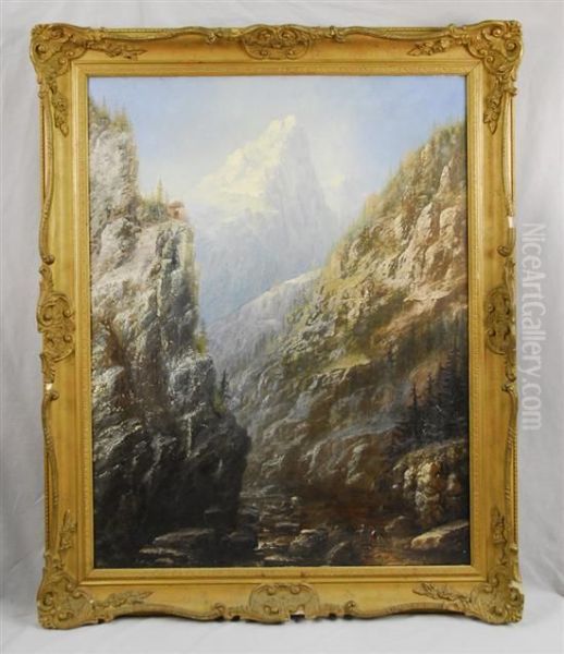 Peak Of Monte Leon Oil Painting by Sydney Herbert