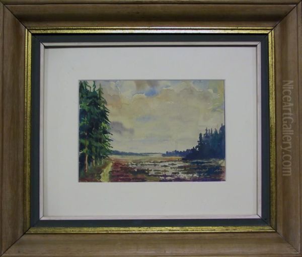 Category: Painting
 Description:landschap Oil Painting by Paul Herman