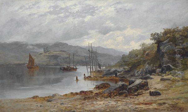 Loch Fyne Oil Painting by James Heron