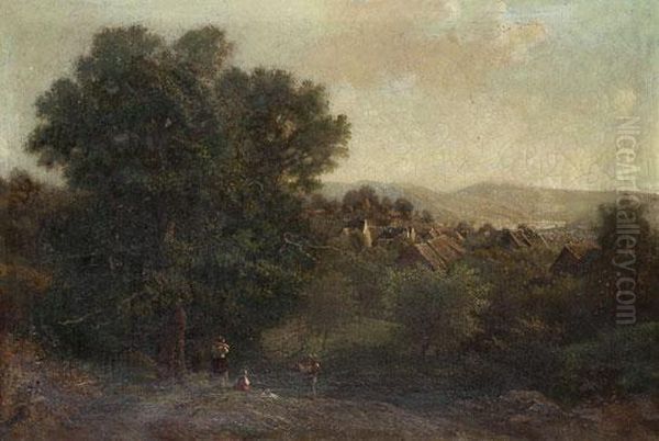 Tajkep Oil Painting by Johann Andreas Herrenburg