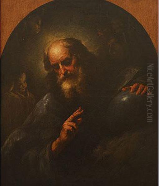 Dios Padre Oil Painting by Francisco Herrera The Elder