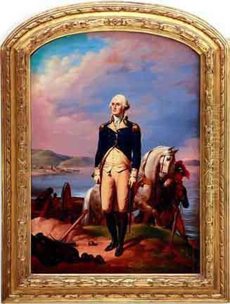 George Washington Oil Painting by James Herring