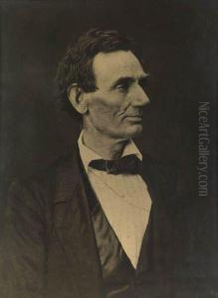 Abraham Lincoln Oil Painting by Alexander Hesler