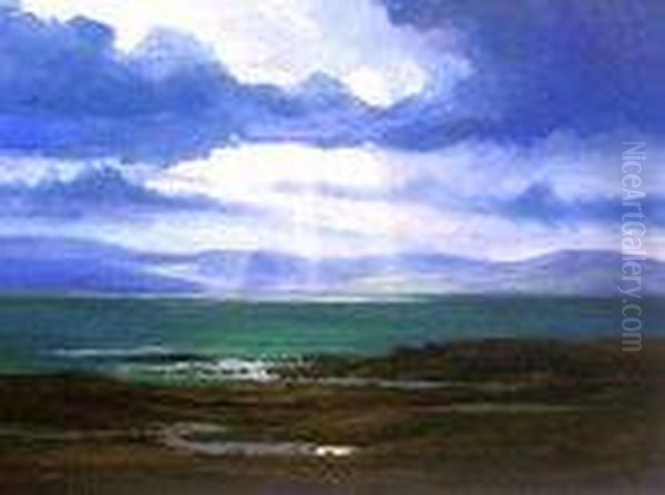 From Clare Island Oil Painting by David Hess