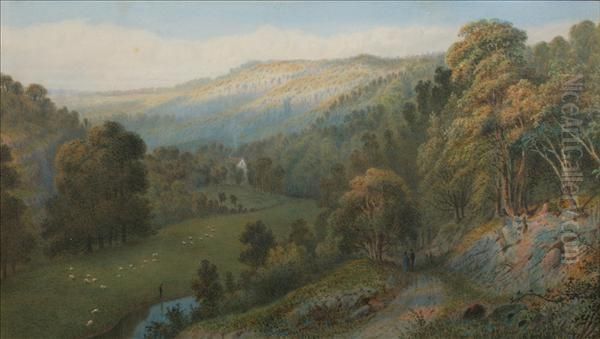 Stapleton Glen Oil Painting by Henry Hewitt