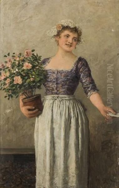 Blumen Vom Verehrer Oil Painting by Karl Heyden