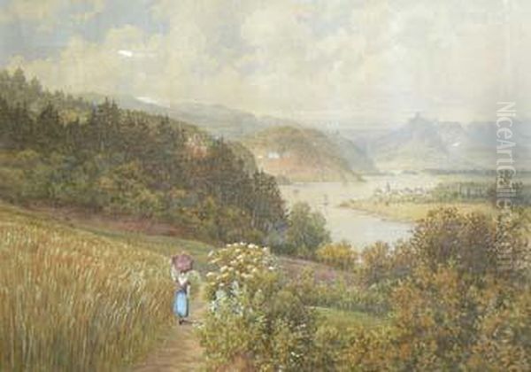 Continental View Oil Painting by Ward Heys