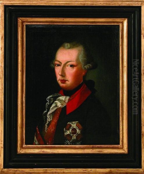 Ritratto Di Giuseppe Ii Oil Painting by Joseph Hickel