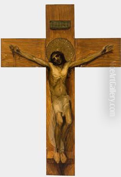 Cristo Crucificado by Rafael Hidalgo De Caviedes