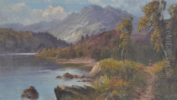 Loch Lomond And The River Awe Oil Painting by Frank Hider