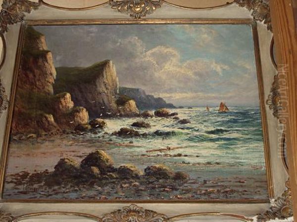 Incoming Tide Oil Painting by Frank Hider