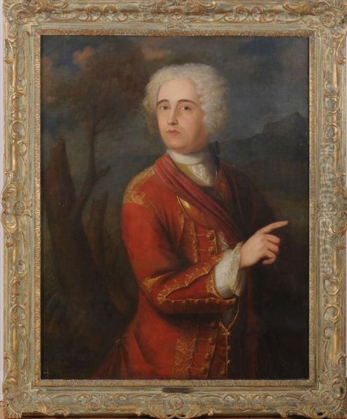 Portrait Of A Gentleman Oil Painting by Joseph Highmore