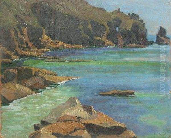 Land's End. Oil Painting by Philip Maurice Hill