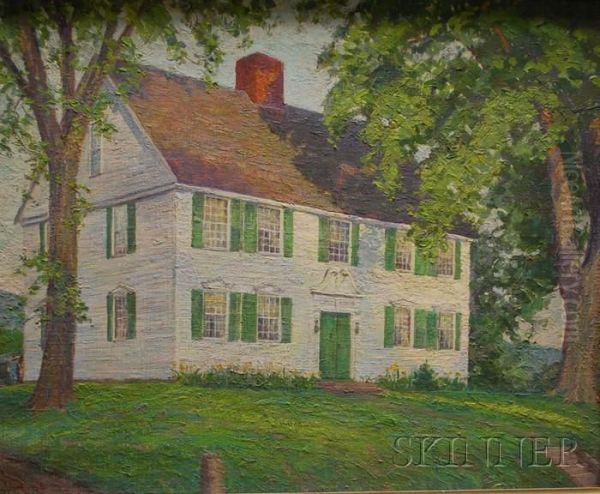 Wareham Williamshouse, Northford, Connecticut Oil Painting by Henrik Hillbom