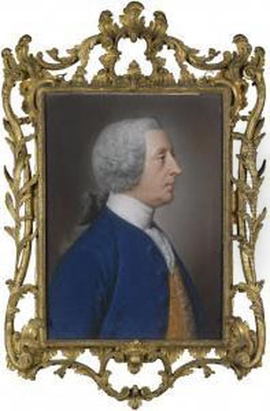 Portrait Of Henry Hoare Oil Painting by Hoare, William, of Bath