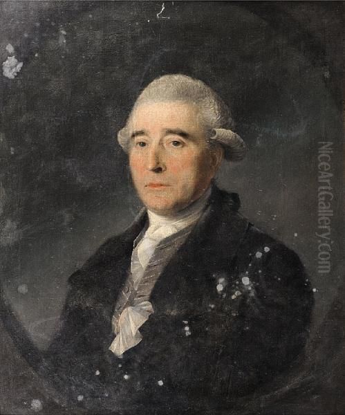 Portrait Of A Gentleman Oil Painting by William Hoare