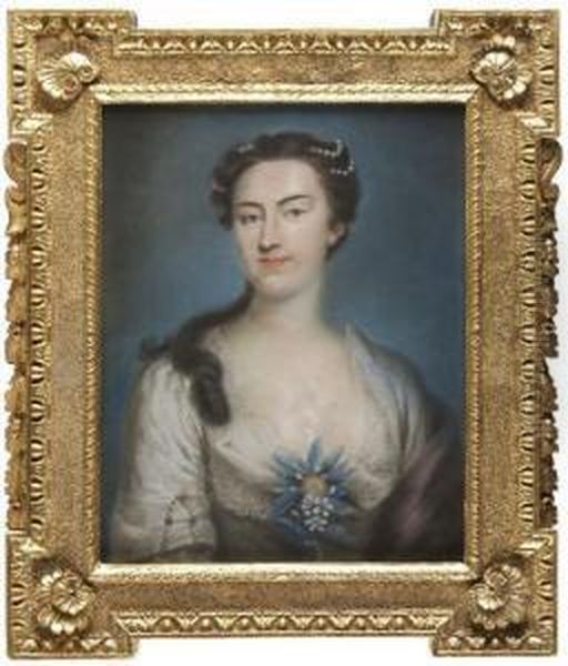 Portrait Of A Lady Oil Painting by William Hoare