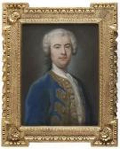 Portrait Of A Gentleman Oil Painting by William Hoare