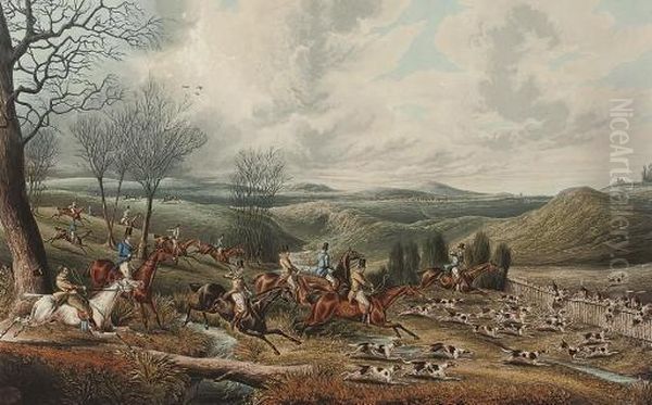 The Cock-tails Done; And The Chase Of The Roebuck, By H. Alken & R. G. Reeve Oil Painting by Walter Parry Hodges