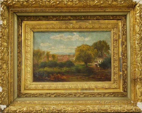 View Of A Homestead Oil Painting by Sylvester Phelps Hodgson