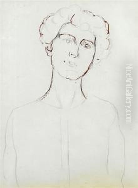 Portrait Of Clara Pasche-battier Oil Painting by Ferdinand Hodler