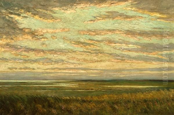 Cape Cod Oil Painting by Arthur Hoeber