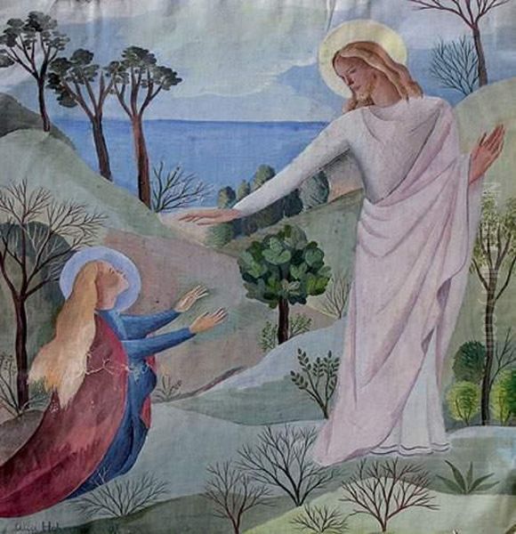 Scene Biblique Ii (1937) Oil Painting by Alice Hohermann