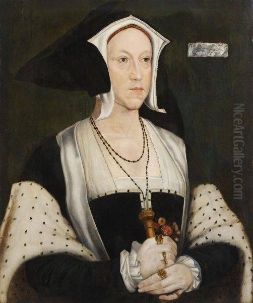 Bildnis Margaret Wotton,marchioness Of Dorset Oil Painting by Hans Holbein the Younger