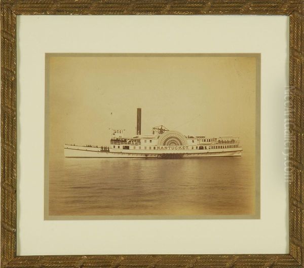 The Paddle Wheeler 
Nantucket Oil Painting by Edward Henry Holder