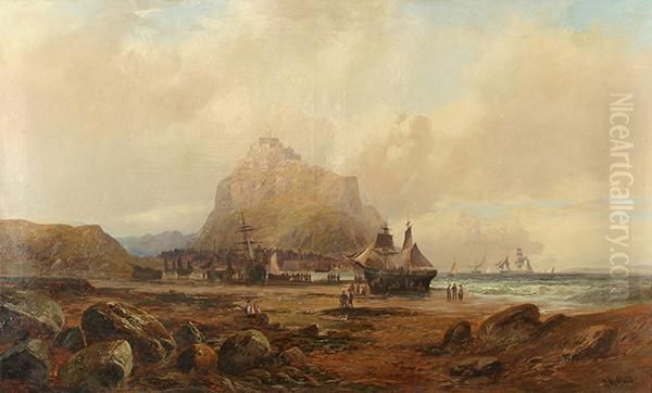 St. Michael's Mount, Cornwall Oil Painting by John Holland