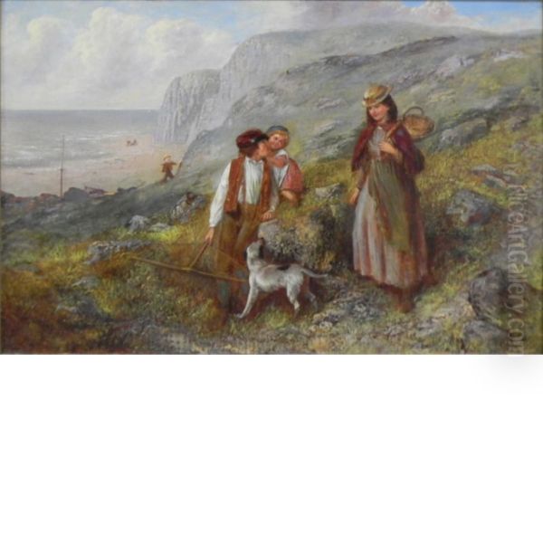 On The Way To The Sea Oil Painting by James Clark Hook