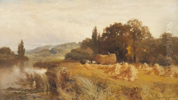 Erntezeit Oil Painting by John Horace Hooper