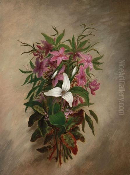 Spring Bouquet Oil Painting by James Hope