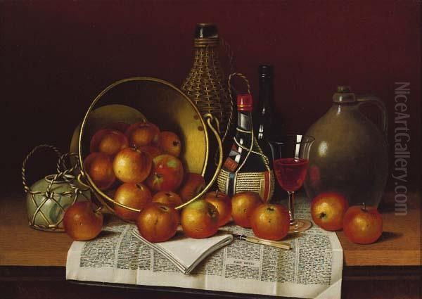 Still Life Oil Painting by Thomas H. Hope