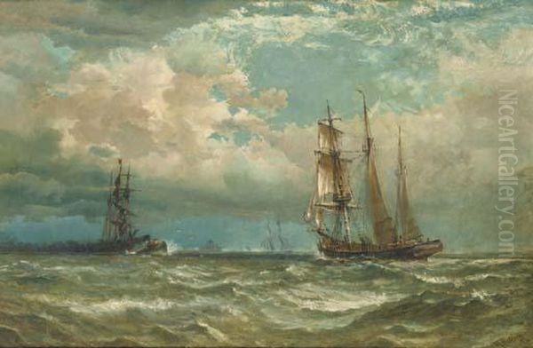 Shipping Offshore In Rough Waters by Robert B. Hopkin