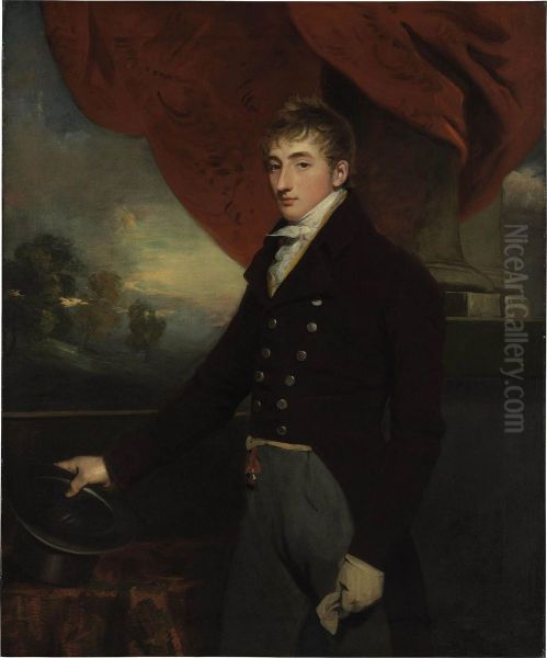 Portrait Of James Wedderburn Oil Painting by John Hoppner