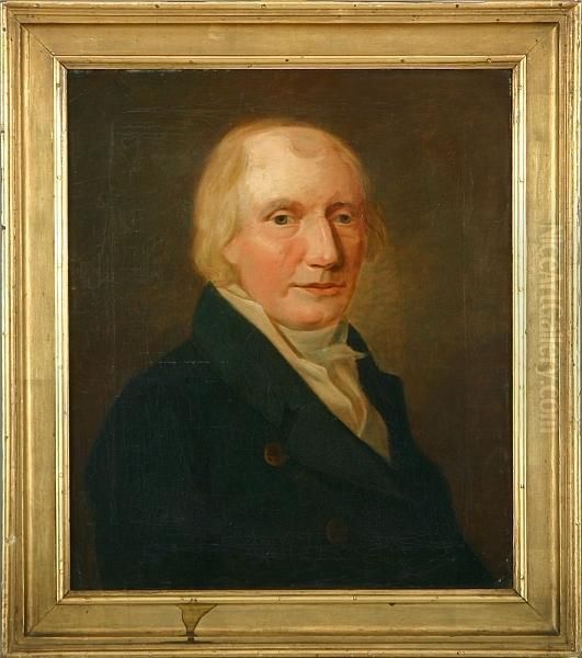 Portrait Of Georg Friderick Timm Oil Painting by Christian Hornemann