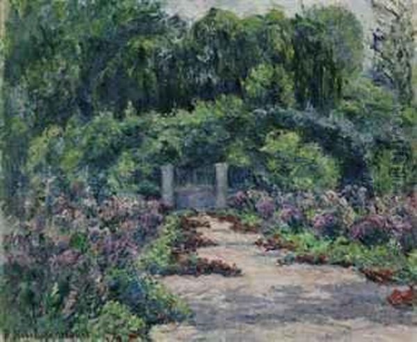 Le Jardin Oil Painting by Blanche Hoschede-Monet