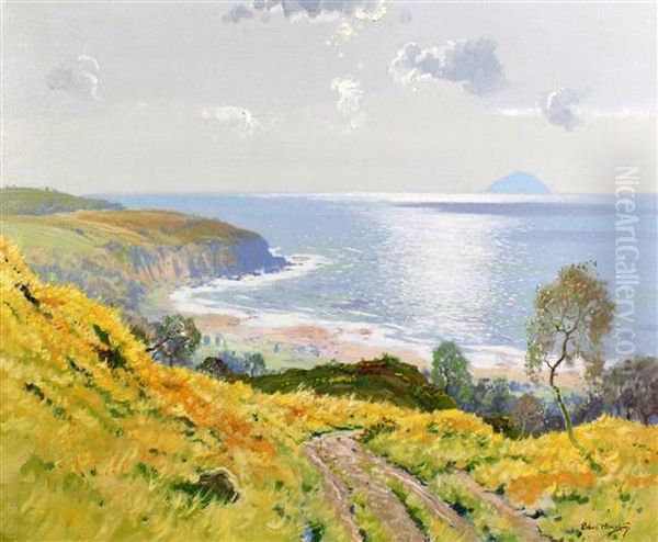 'ailsa Craig' Oil Painting by Robert Houston