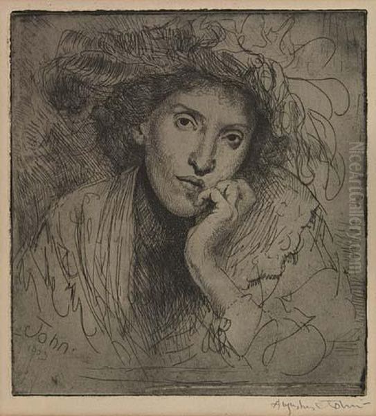 Jewess Oil Painting by John Augustus Hows