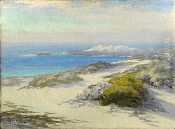 Coastal View Oil Painting by Charles Bradford Hudson