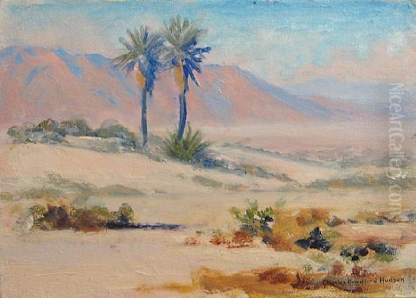 Field Study Oil Painting by Charles Bradford Hudson