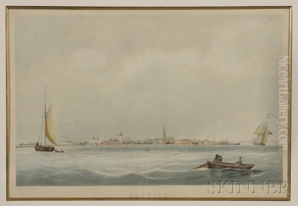 Harwich Oil Painting by William Huggins