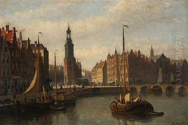 Der Munzturm Zu Amsterdam by John Frederick Ii Hulk