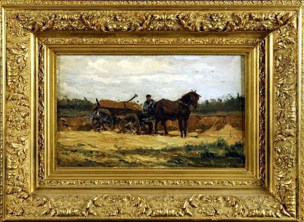 Travaux Dans Les Champs Oil Painting by John Frederick Ii Hulk