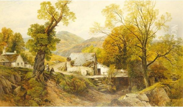 'dandey Mill' Oil Painting by Frederick William Hulme