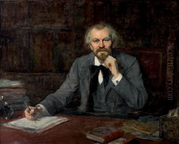 Portrait D'un Intellectuel by Ferdinand Humbert